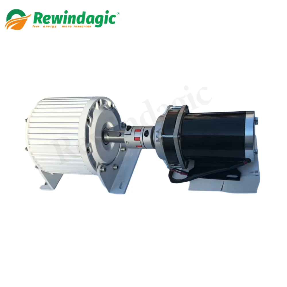 High Efficiency Low-Speed Permanent Magnet Generator 5KW 10KW 20KW 30KW 120V 220V 230V 380V DC Motor Drive Widely Used