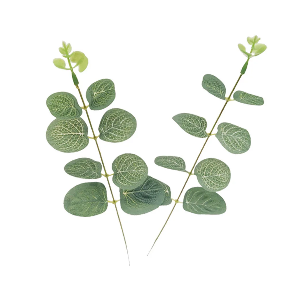 

20Pcs Artificial Money Plant Leaves Lifelike Green Home Decor Restaurant Party Wedding Simulation Leaves Plastic Leaf