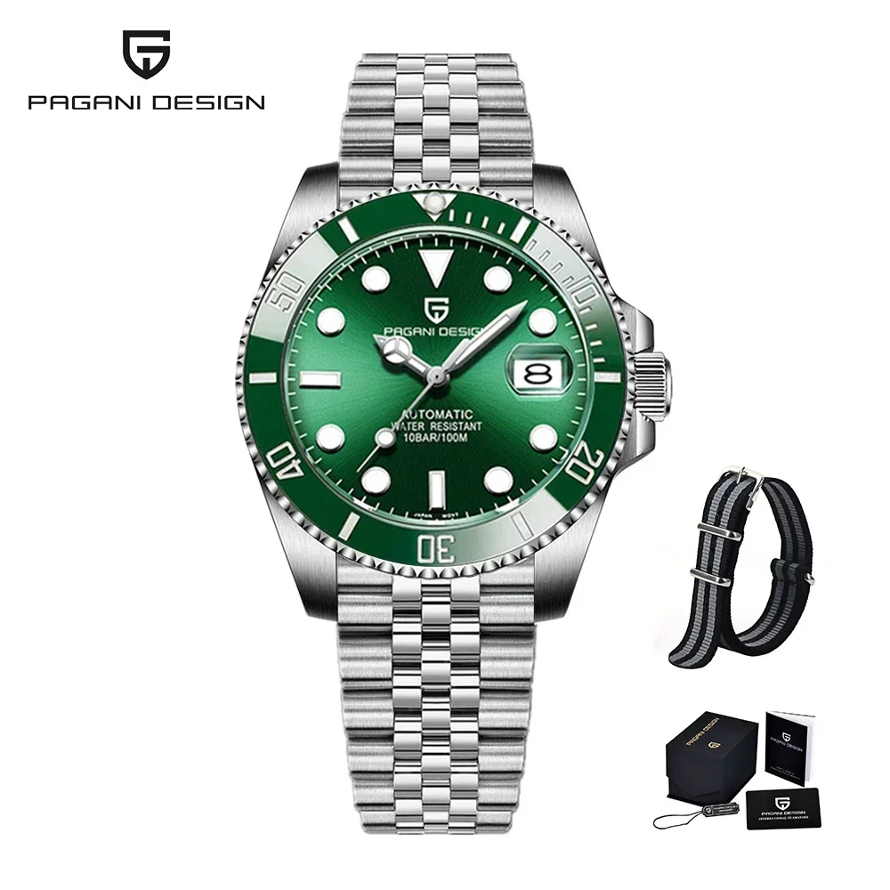 PD1661 パガーニデザイン 40mm 自動巻き ミヨタ-8215 スポーツ メンズ