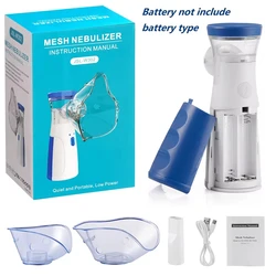 WF USB Medical Nebulizer Handheld  Adult Children Cough Compressor Sprayer Portable Compact Adjustable Nebulizer Home Nebulizer