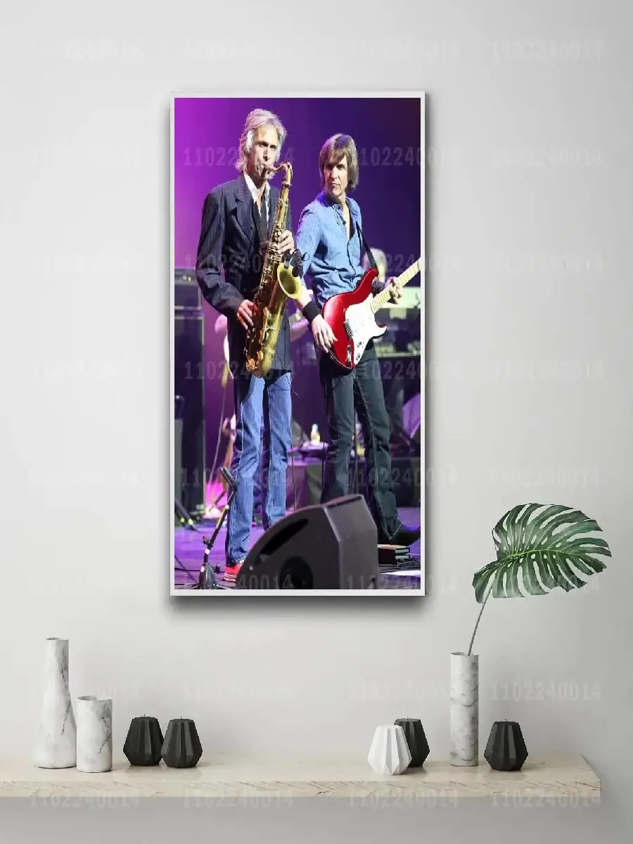 Dire Straits Band Canvas Poster x Inch  Vintage Wall Art Print for Room Bar Cafe Decor  Ideal Music Fan Gift