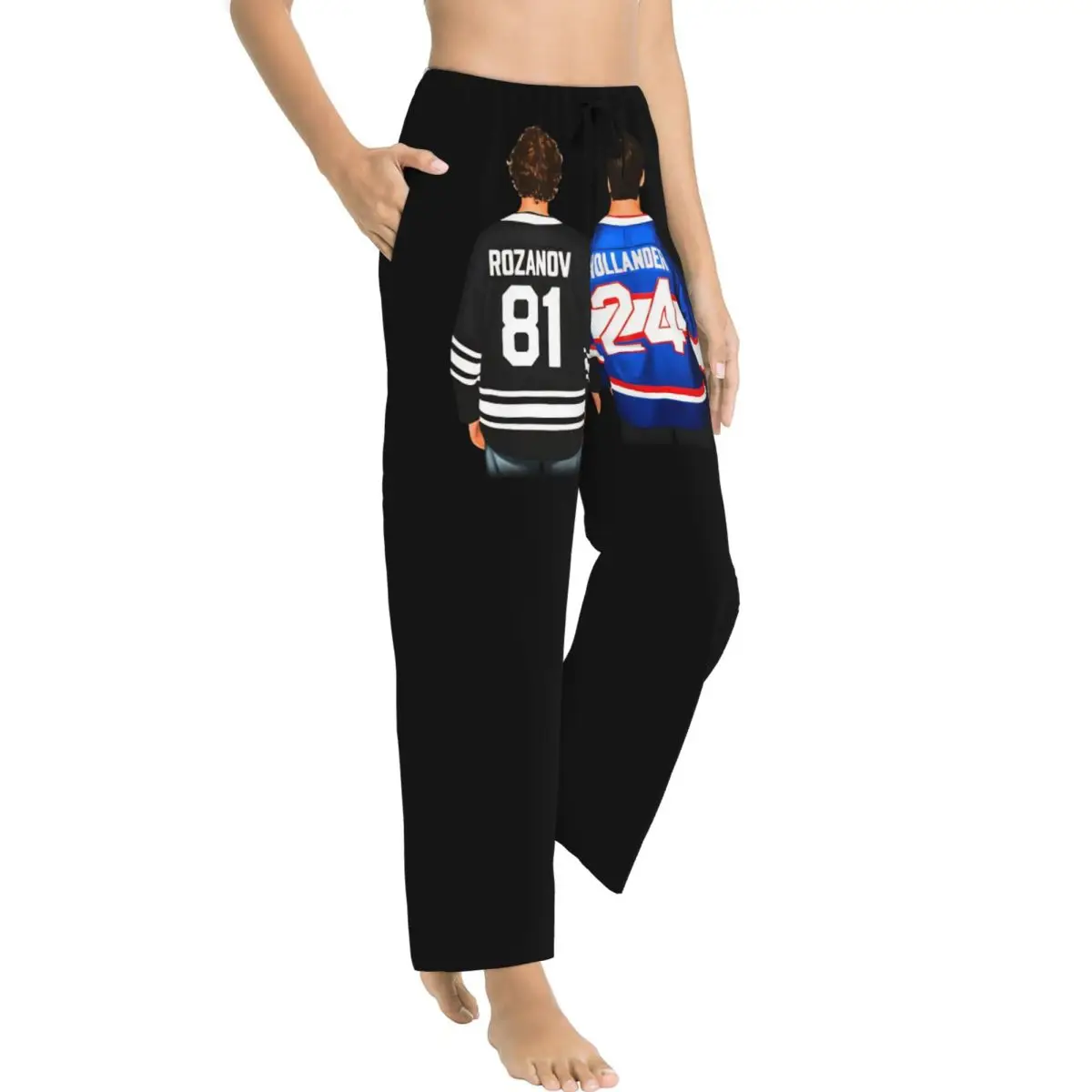 Lady's Pyjama Pants Heated Rivalry Loungewear pants Loose-Fit Shane Ilya Number 24 81 Pajama Bottoms Dorm