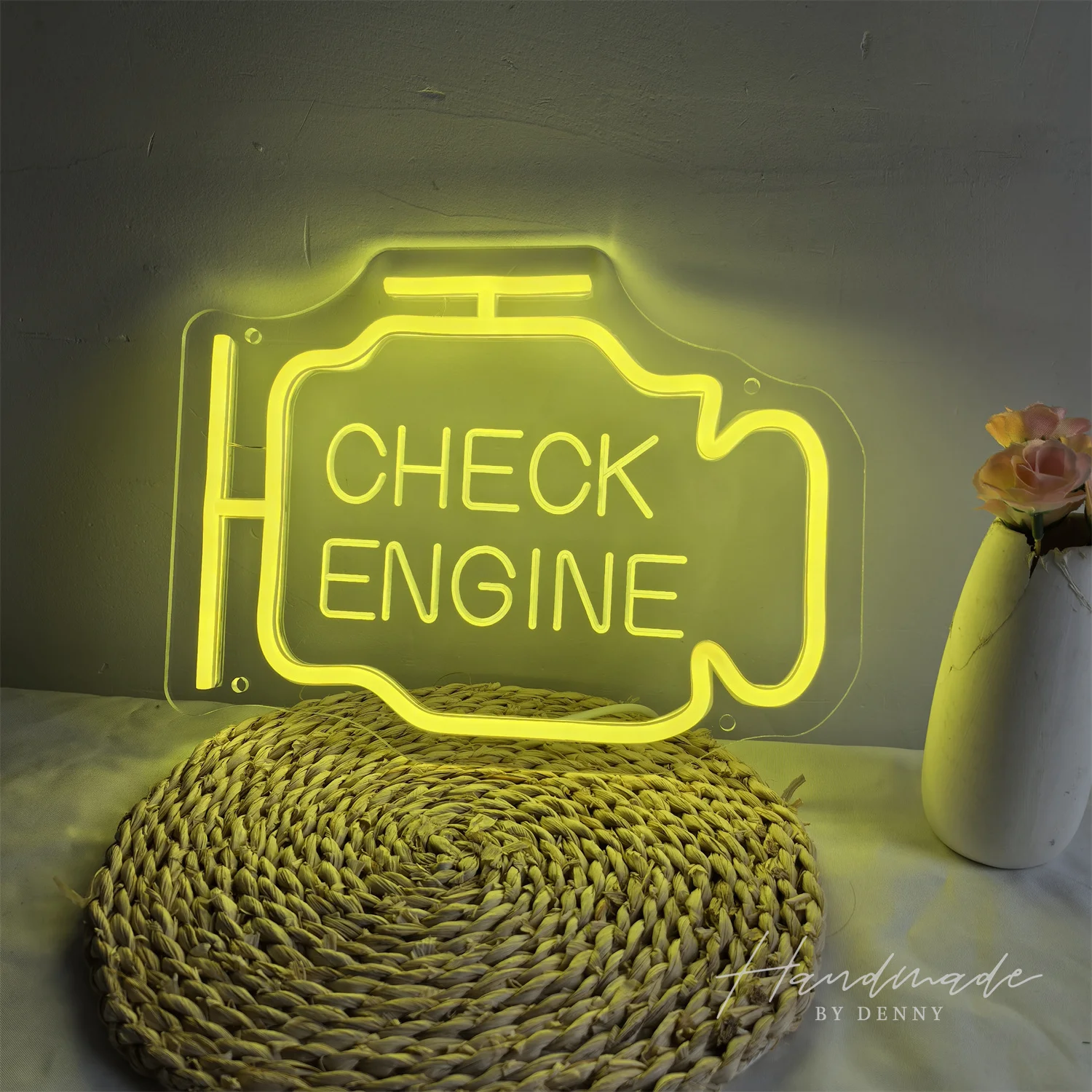 Letreiro Neon 'Verifique o Mot - Auto Repair Shop Signs avaliação e preço