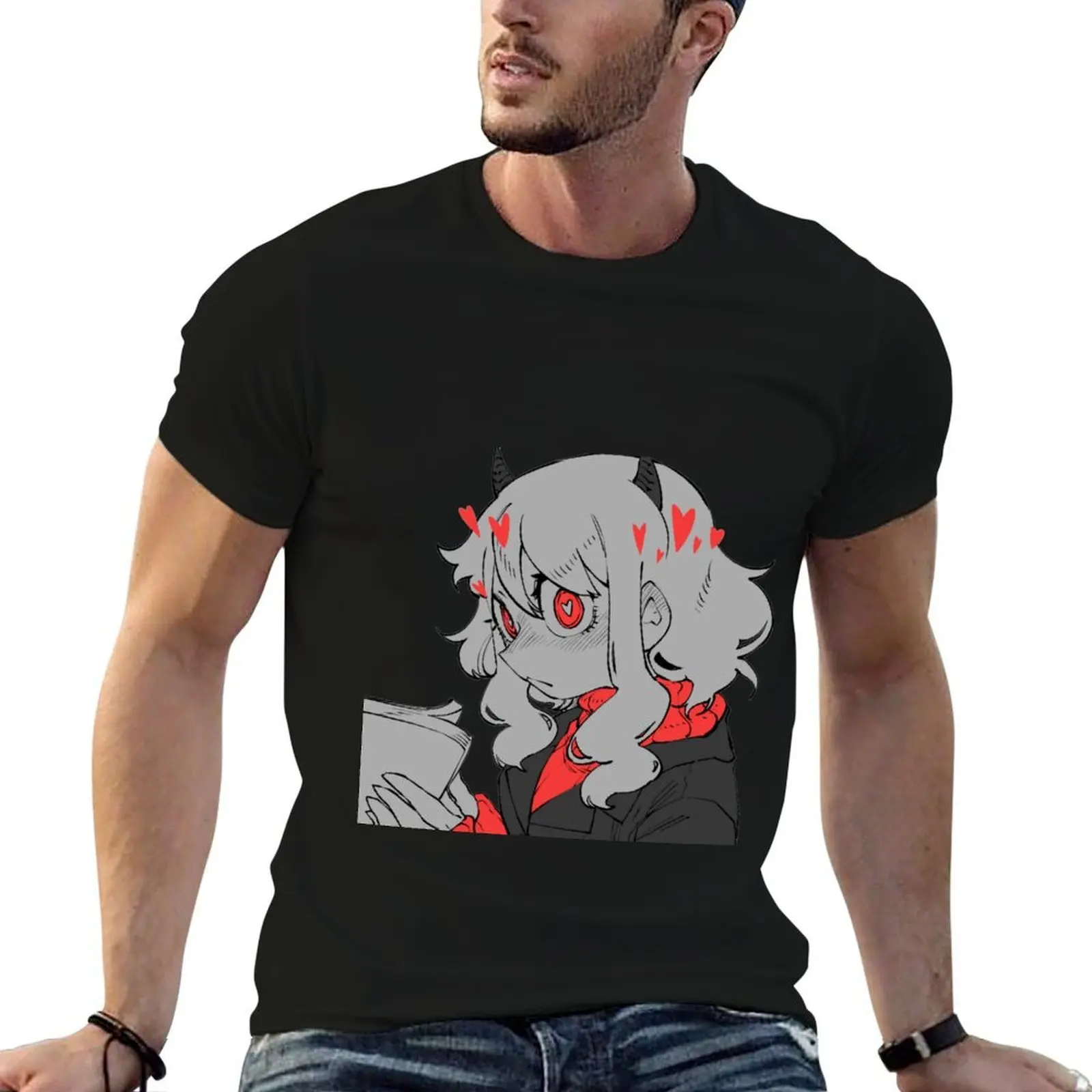 

Helltaker T-Shirt man t shirt designer t shirts for man slim fit T-Shirt