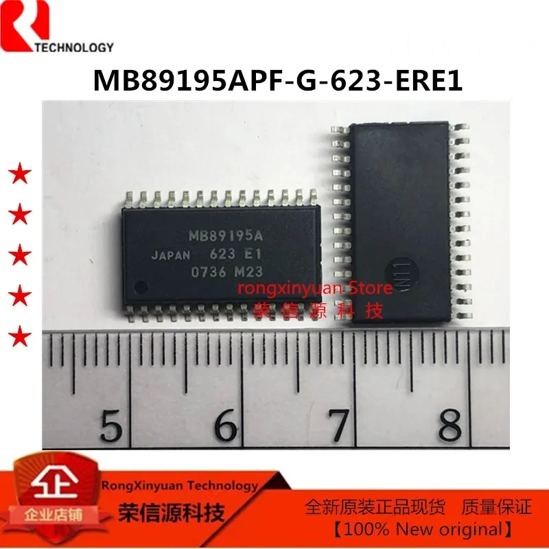 MB89195APF-G-623-ERE1 MB89195APF SOP-28 MB89195A-623-E1 MB89195A 8 비트 독점 마이크로 컨트롤러, 100% 정품, 로트당 5 개