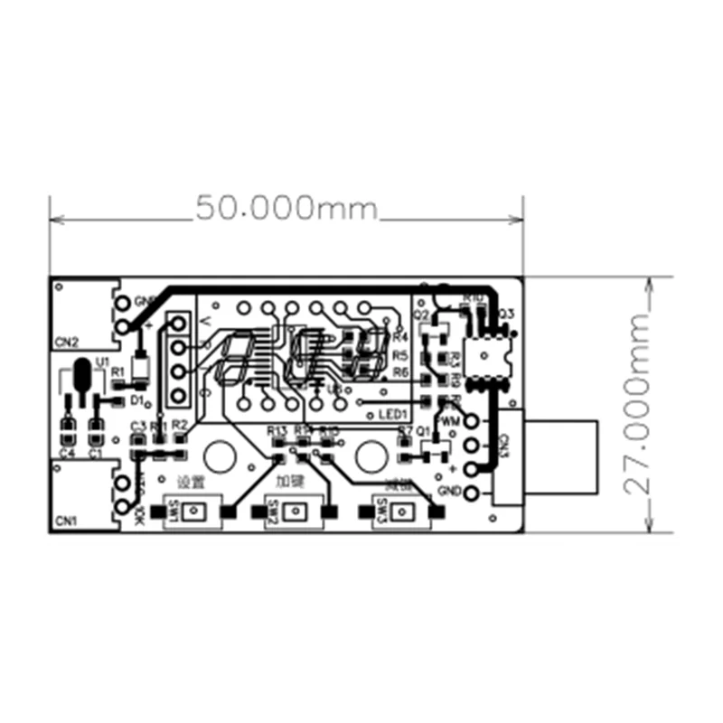 ABKI-DC 12 В ШИМ-детектор температуры, модуль контроллера зонда, 4-проводной контроллер температуры вентилятора, регулятор для вентилятора ПК STK IC