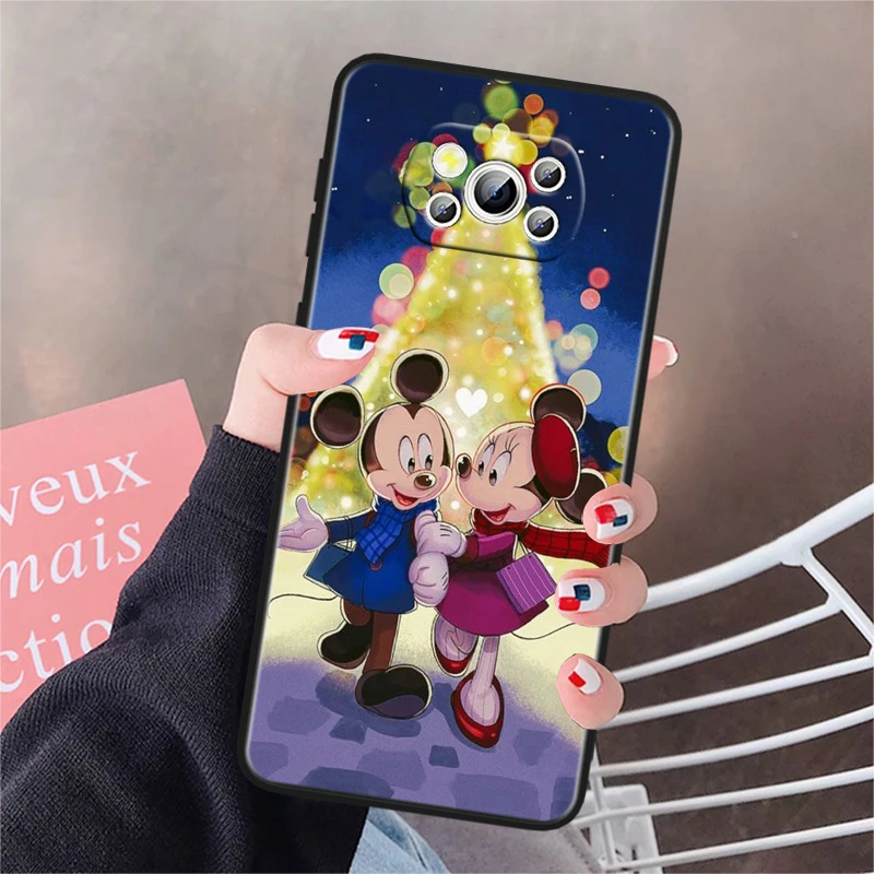 Cute Disney Mickey Minnie For Honor V20 10i 10X 9S 9X 9C 9A 8X 8C 8A 7S 7C 7A Magic 5 Lite Pro MAX Black Soft Phone Case