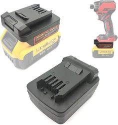 Battery Adapter For Dewalt 18V 20V Li-ion Battery Converter to for SKIL 20V Power Tools Drill