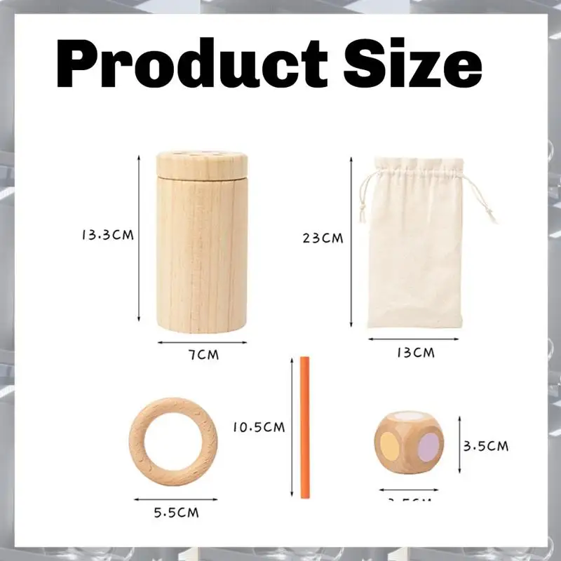 Kid Colorful Wooden Stick Balance Toy Educational Matching Fine Motor Skills Color Sorting Sensory Toys For Toddler