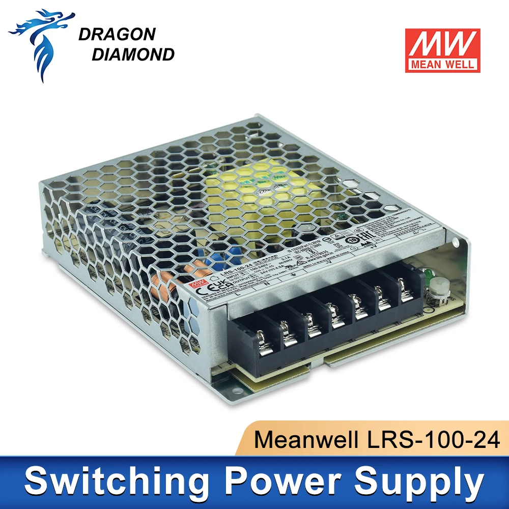 Mean Well LRS-100 24V AC/DC 100W Switching Power Supply meanwell single output Transformer Source