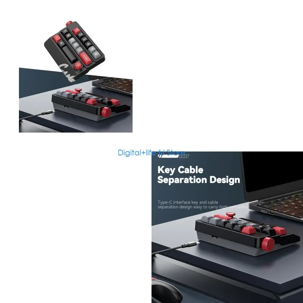 E06D Mechanical Gaming Keyboard Ergonomic with Customizable Backlight with Hot Swappable Keyboards