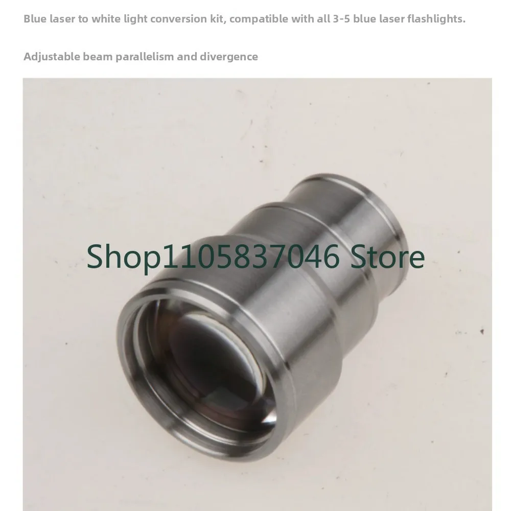 The white laser flashlight component can withstand 10W
