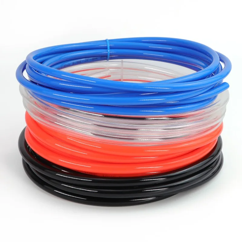 2/5/10m Air Component Hose 4mm 6mm 8mm 10mm 12mm 14mm 16mm Polyurethane Tubing Pneumatic Hose PU Pipe Air Tube Compressor Hose view 5