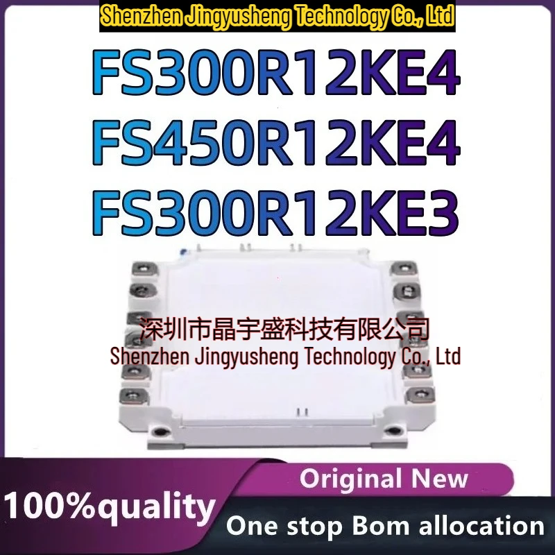 

100% New Original FS450R12KE4 FS300R12KE4 FS300R12KE3 ORIGINAL MODULE Electronic Components