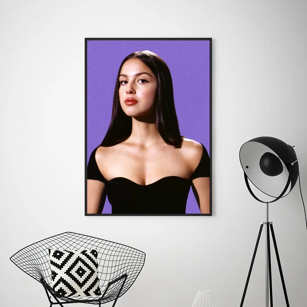 Singer O-Olivia R-Rodrigo Poster Prints Wall Pictures Living Room Home Decoration