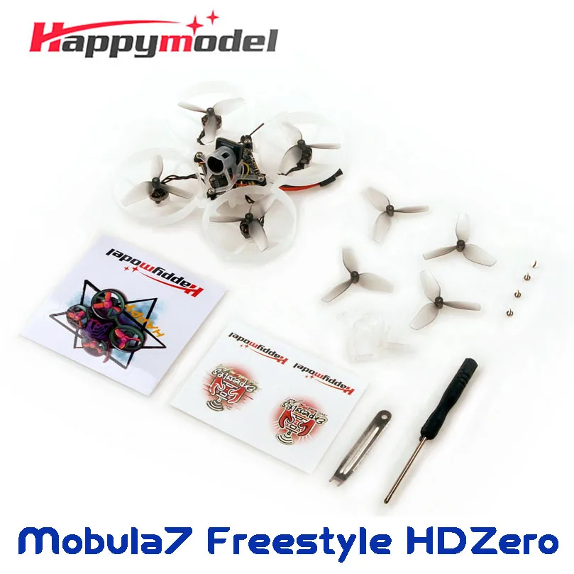 Happymodel Mobula7 Drone RC, D - Drone App Rc Fpv ulasan dan harga