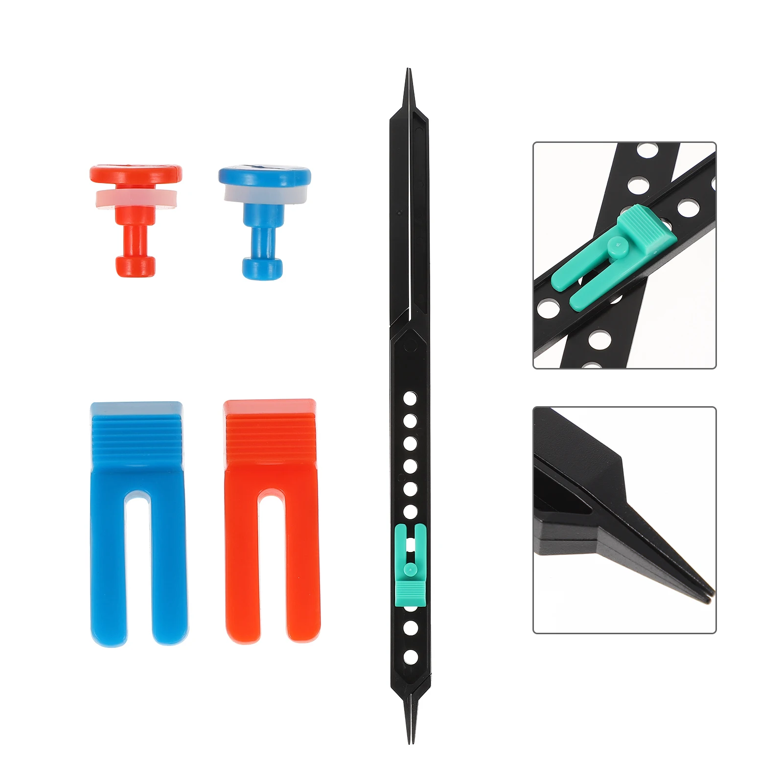 Multifunctional Drawing Ruler Geometric Compass Curve Centimeters Scale Tool Proportional Divider Plastic Transfer