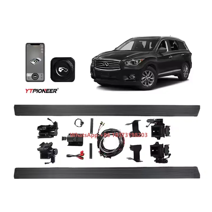 Automatic Pedal Side Treadle Power Cart Electric Sliding Aluminum Alloy Running Boards for INFINITI QX60 Pedal Electric Packaged