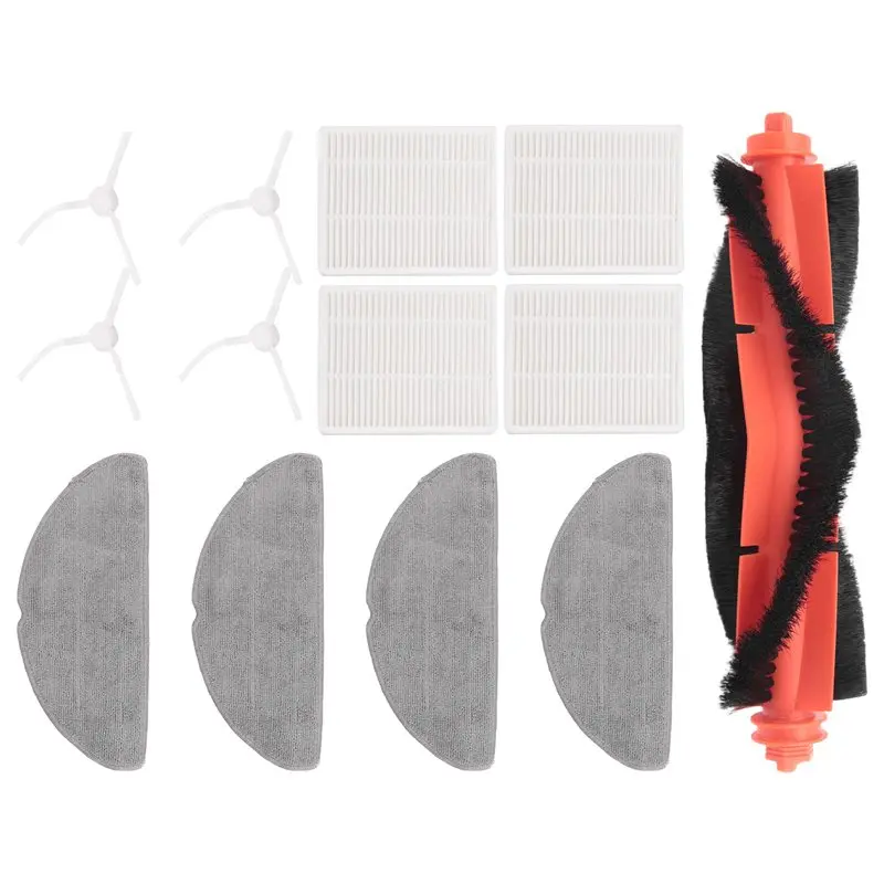 

2025 Trend For Robot Vacuum S20 / D106 Replacement Parts Accessories Main Side Brush Mop Cloth Filter