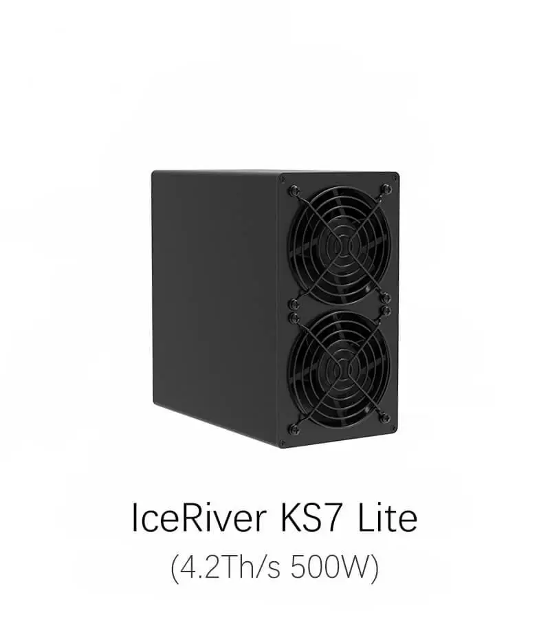 

IceRiver KAS KS7 Lite 4.2Th/s Kaspa Miner