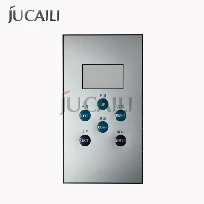Jucaili Printer Key Board Cover Panel For Senyang Board With 6/12 Buttons Allwin Myjet Thunderjet Operation Button Panel Sticker