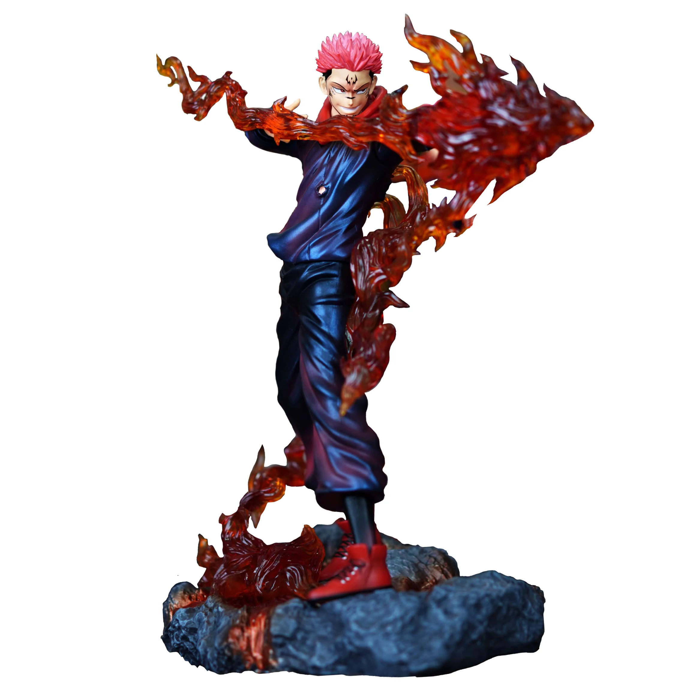 

Anime JJK Figure Itadori Yuji Ryomen Sukuna Action Figure Itadori Yuji figure statue Collection Handsome Warrior Model Boys Gift
