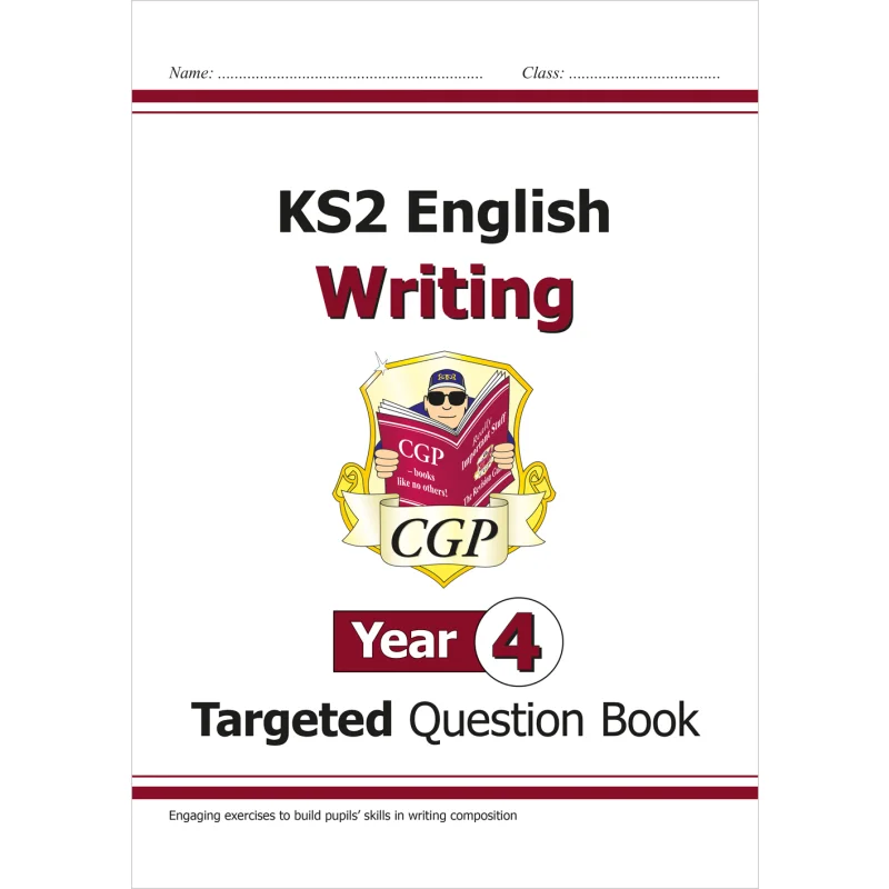 KS2 English Writing Targeted Question Book  Year 4 CGP Books Coordination Group Publications 9781782949558 Book