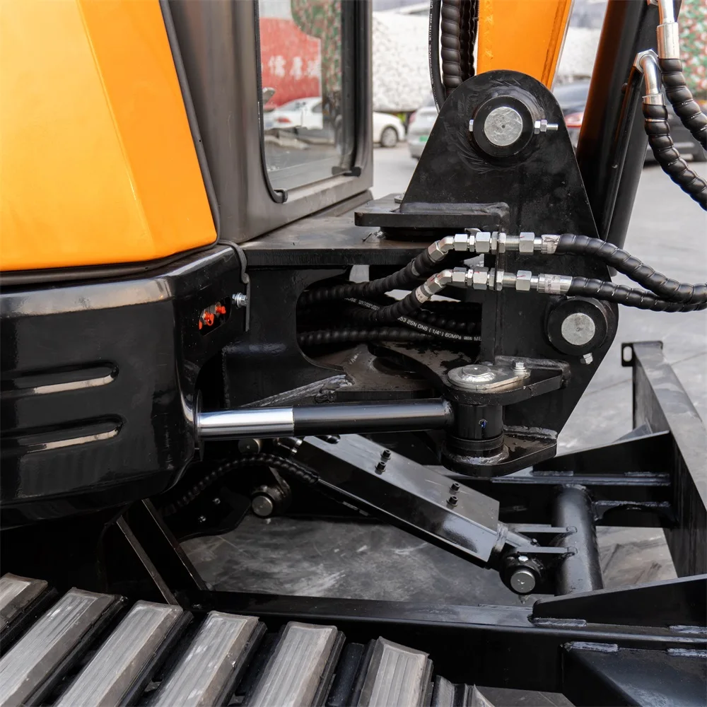 Small Mini Digger 3.5Ton  Automation Hydraulic Micro Crawler Bagger Digger Excavator