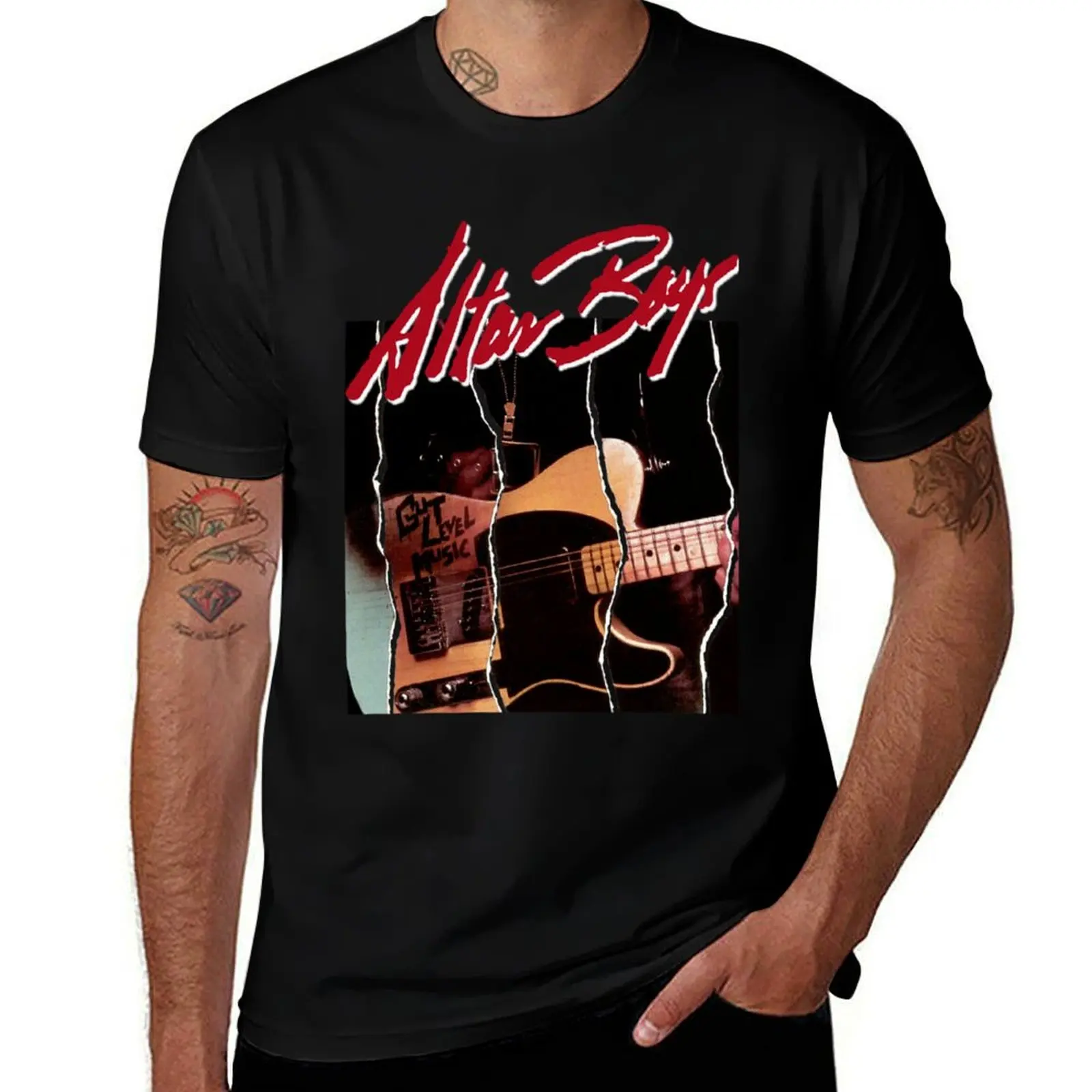 Altar Boys - Gut Level Music T-Shirt cute tops baggy shirts vintage t shirts anime t shirts designer t shirt men