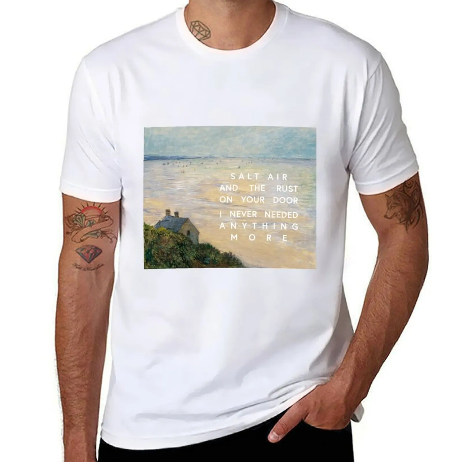 

salt air and the rust on your door T-Shirt man t shirt cotton cotton t shirt man man t shirt cotton high quality T-Shirt