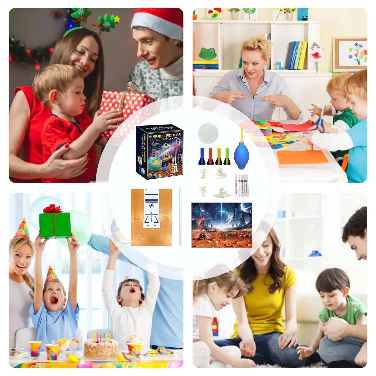 Science Toys For Kids Science Education Planet Painting Toys Creative Learning Games STEM Activities Educational Preschool