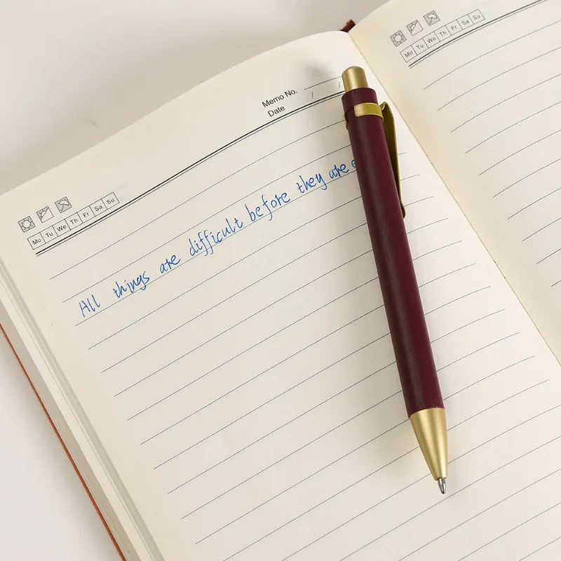 

4 шт. выдвижные металлические шариковые ручки с металлической отделкой, стильный пишущий инструмент для дома, коллег и подарков «Спасибо»