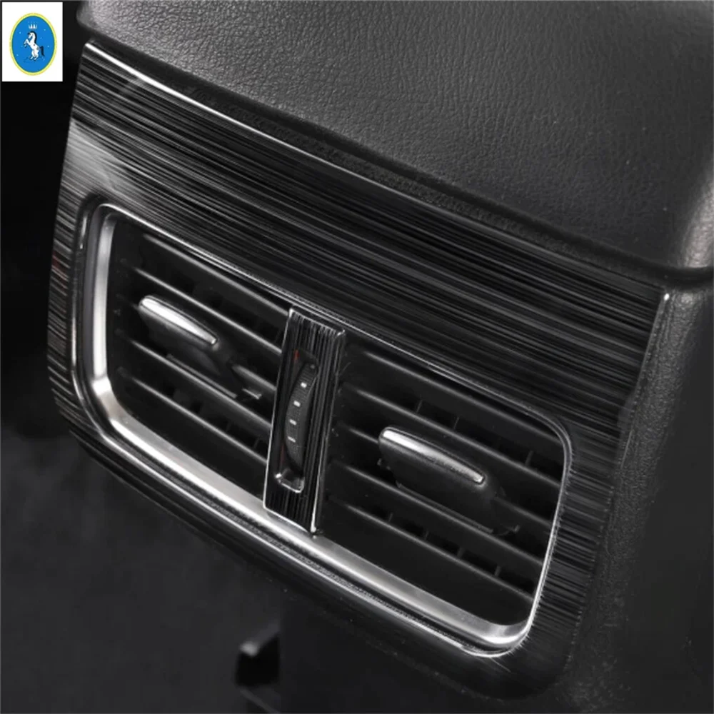 Car Rear Console Air Conditioner Vent Outlet / CD Panel Frame Cover Trim Fit For Mazda CX-5 CX5 2017 - 2023 Exterior Accessories - Image 2