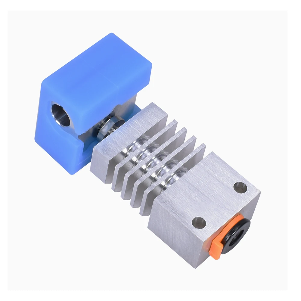 Dissipador All Metal Hotend Upgrade Kit para Impressoras CR-10 Ender-3, Micro Swiss, Titânio Heat Breaker Garganta