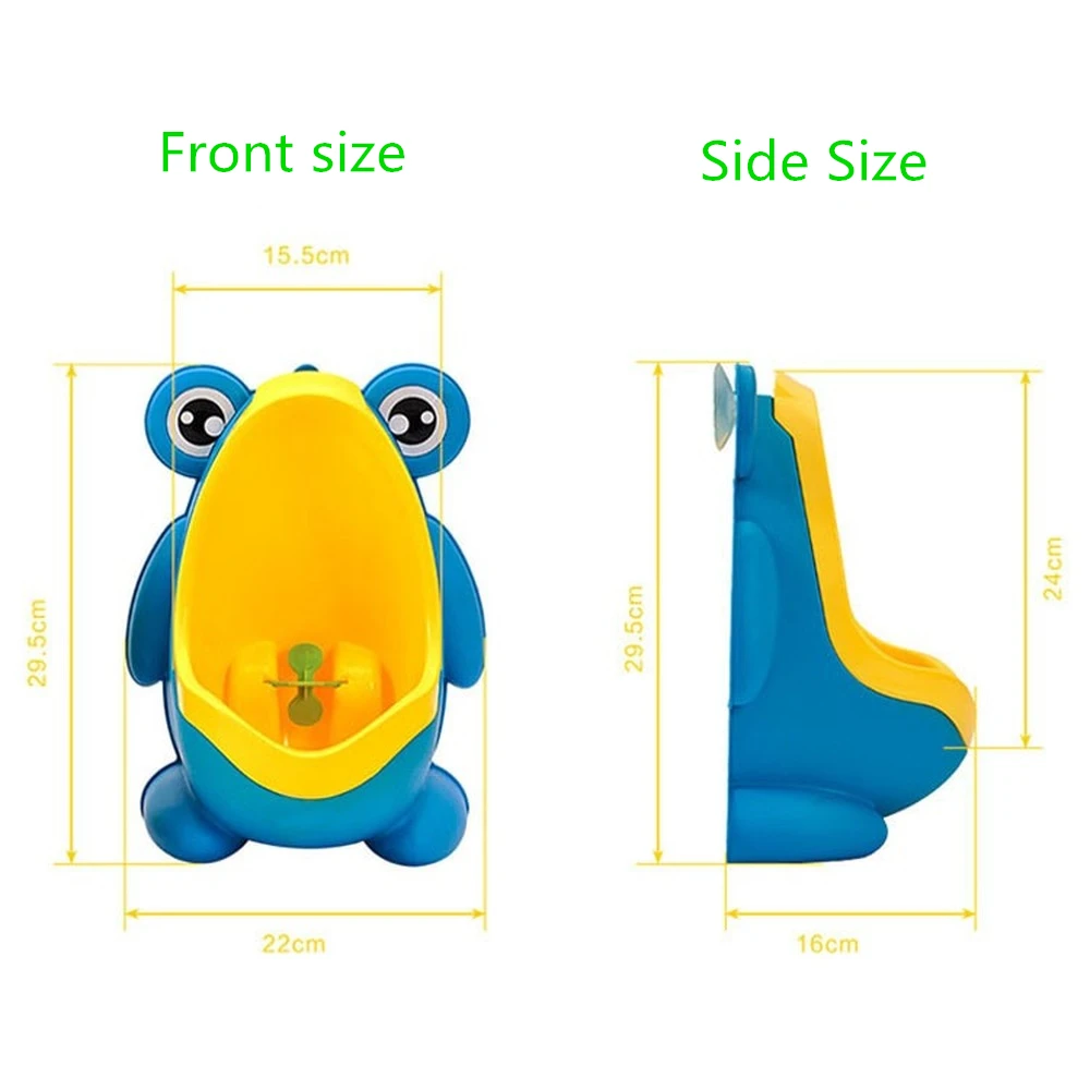 Netter Frosch Baby Junge Töpfchen Wc Urinal Kinder Reise Töpfchen Frosch Kinder Stand Vertikale Pee Infant Kleinkind Wand-montiert