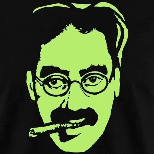 Spreadshirt Groucho Marx Portrait Men's T-Shirt