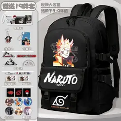 Naruto New Cartoon Student Schoolbag Cute Waterproof Stain Resistant Casual and Lightweight Large Capacity Backpack