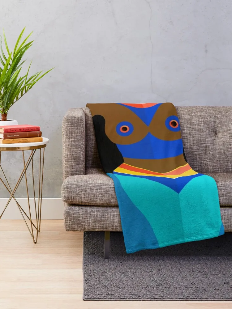 Yemonja, mother of all Orisha Throw Blanket Luxury St Cute Blankets