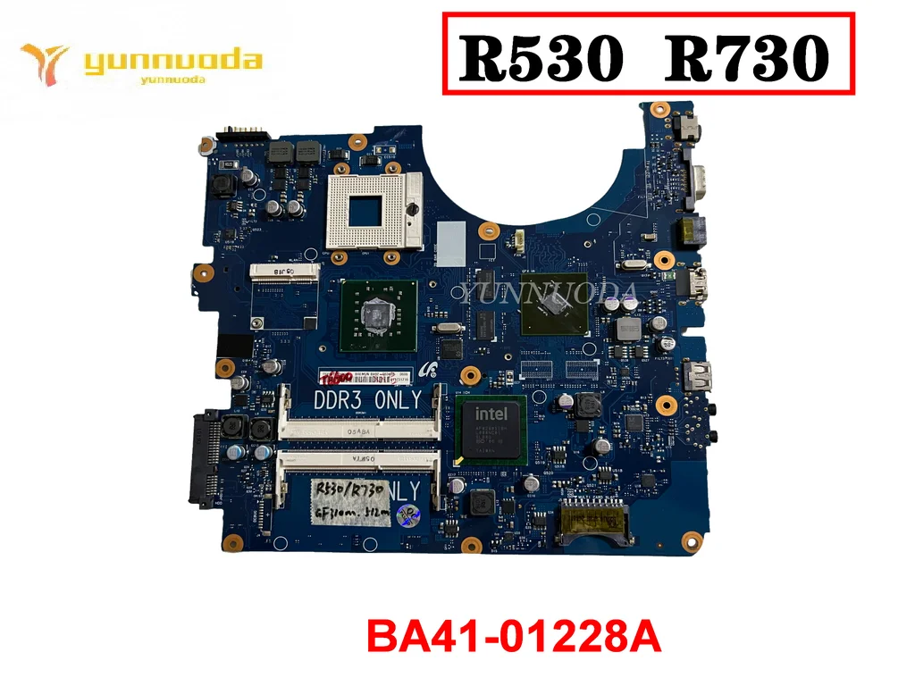 Original For Samsung R530 NP-R530 R730 Laptop  Motherboard BA41-01228A Tested Good Free Shipping