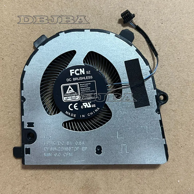

CPU Cooling Fan for GEEKOM Mini IT11 03K0V6 DFS5K22115572P FPAK 023.100QD.0001 5V 0.5A