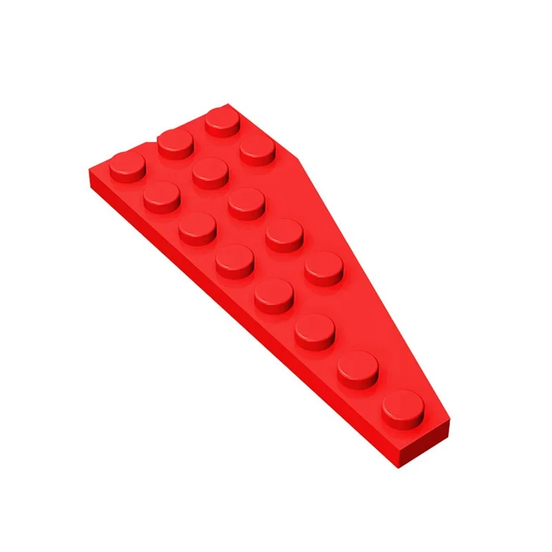 

WeBrick, 10 шт., MOC 50305, клиновидная пластина, 8x3, левая совместимая сборка, детали конструктора, детская игрушка Edu «сделай сам»