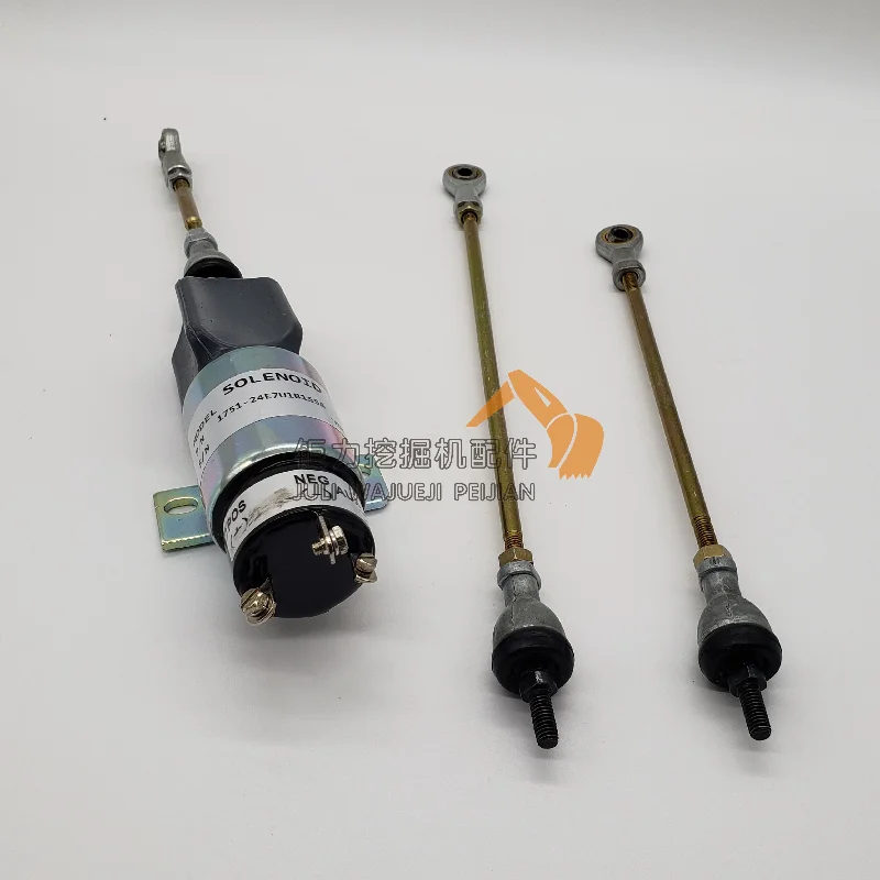 For PC hd XE XCMG XEK CAT R General Purpose Flame Extinguisher Switch Solenoid Valve Oil Cut-Off Valve Excavator Parts