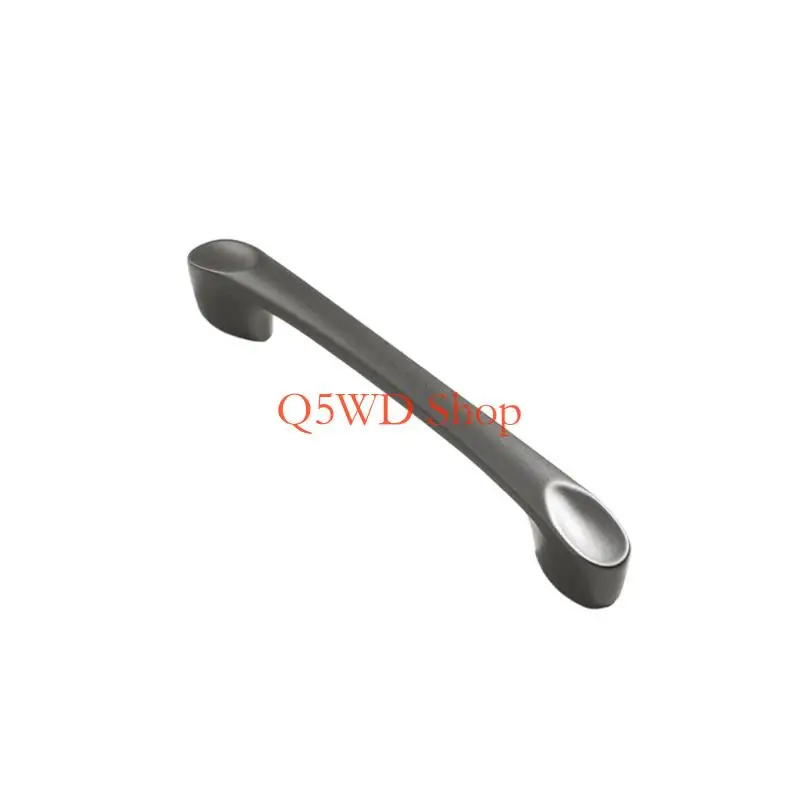 Q5WD 2Pcs Furniture Decorative Handle Aluminum Alloy Dressers Knob Simple Bedside Cabinet pull Hardware Easy to Install