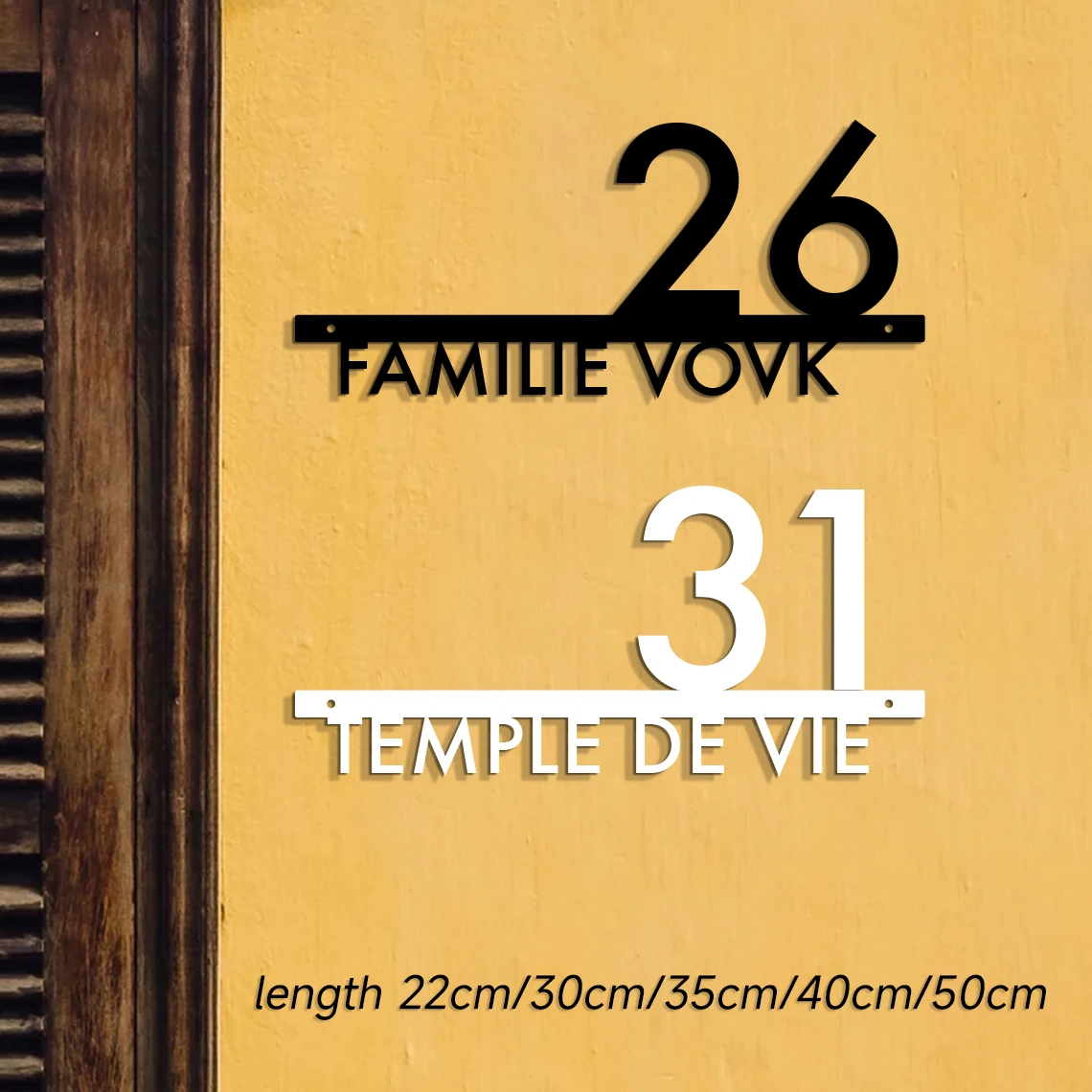 Персонализированный большой размер настенный знак с номерами дома 5 мм акриловая вырезанная табличка с буквами внешняя семейная адресная дверная вывеска Dropshipp