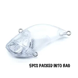 5PCS THRITOP Hot Popular VIB Fishing Lure 12G 55MM TPNK09 Artificial Bait Hard Lure Long Casting Wobbler Minnow Fishing Tackles
