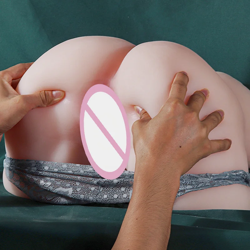 Realistico Della Vagina Sexy Butt Vera Figa Anale Masturbatore Maschile Silicone Artificiale Grandi Tette Metà Corpo Bambola Del Sesso Giocattoli