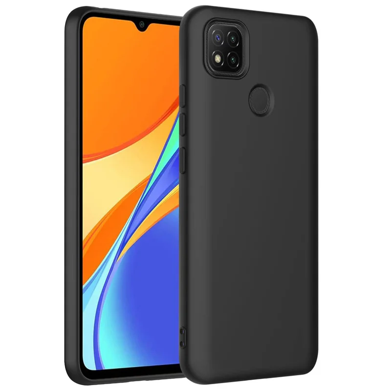 Black TPU Case for Redmi-10A 9C Soft Anti-Shock Phone Cases Redmi 9C NFC Xiaomi Redmi 10A Cover Redmi 10 A Case Redmi 10A