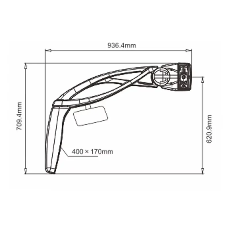New High Quality Mini Bus Rearview Mirror Assemblies 7-9m Factory Direct Sale for Vehicle Accessories