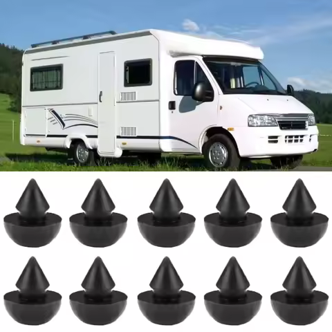 10/20Pcs For Rv Glass Lid Rubber Bump Stop Fit Dia 4.5mm Caravan Motorhome Camper Cookware Sink Glass Cover Rubber Cushion Pad