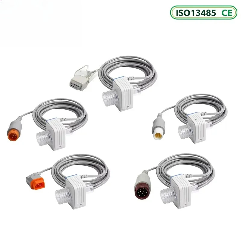 

Mainside ETCO2 Transducer End-tidal CO2 Concentration Compatible for Mindry COMEN Masi Nihon Kohden Patient